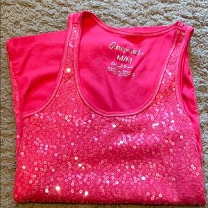 Blingy tank top